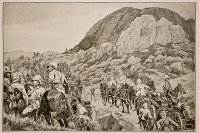 Going out to the attack on Spion Kop on January 24th by Richard Caton Woodville junior